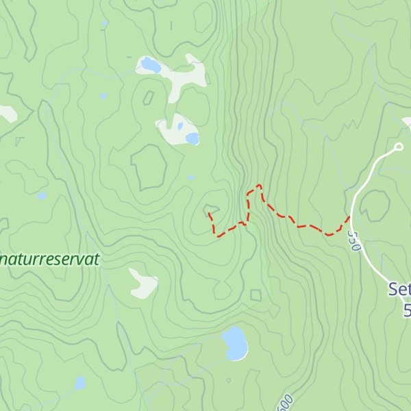 Map of 708-toppen
