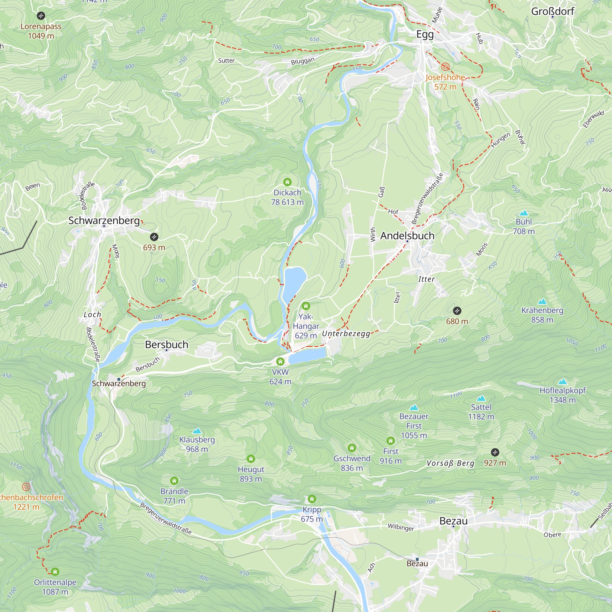 Yak-Hangar map