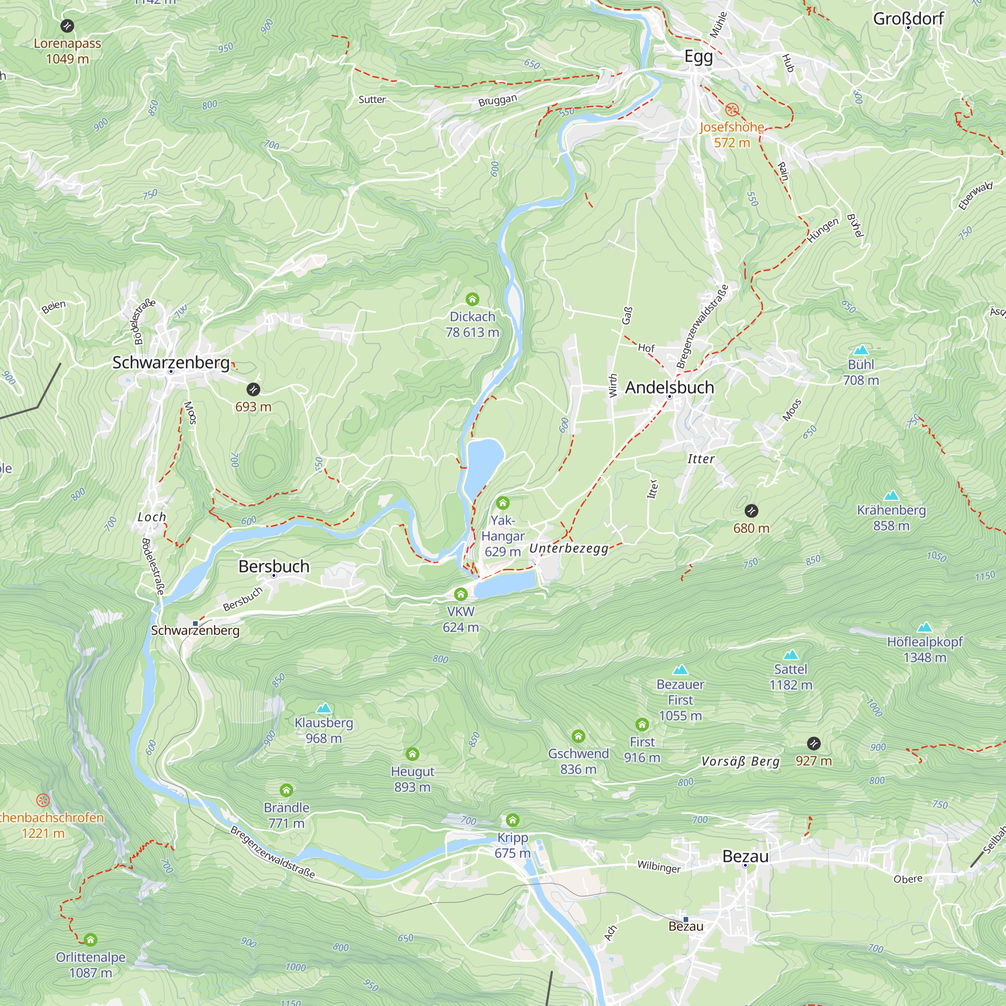 Yak-Hangar map