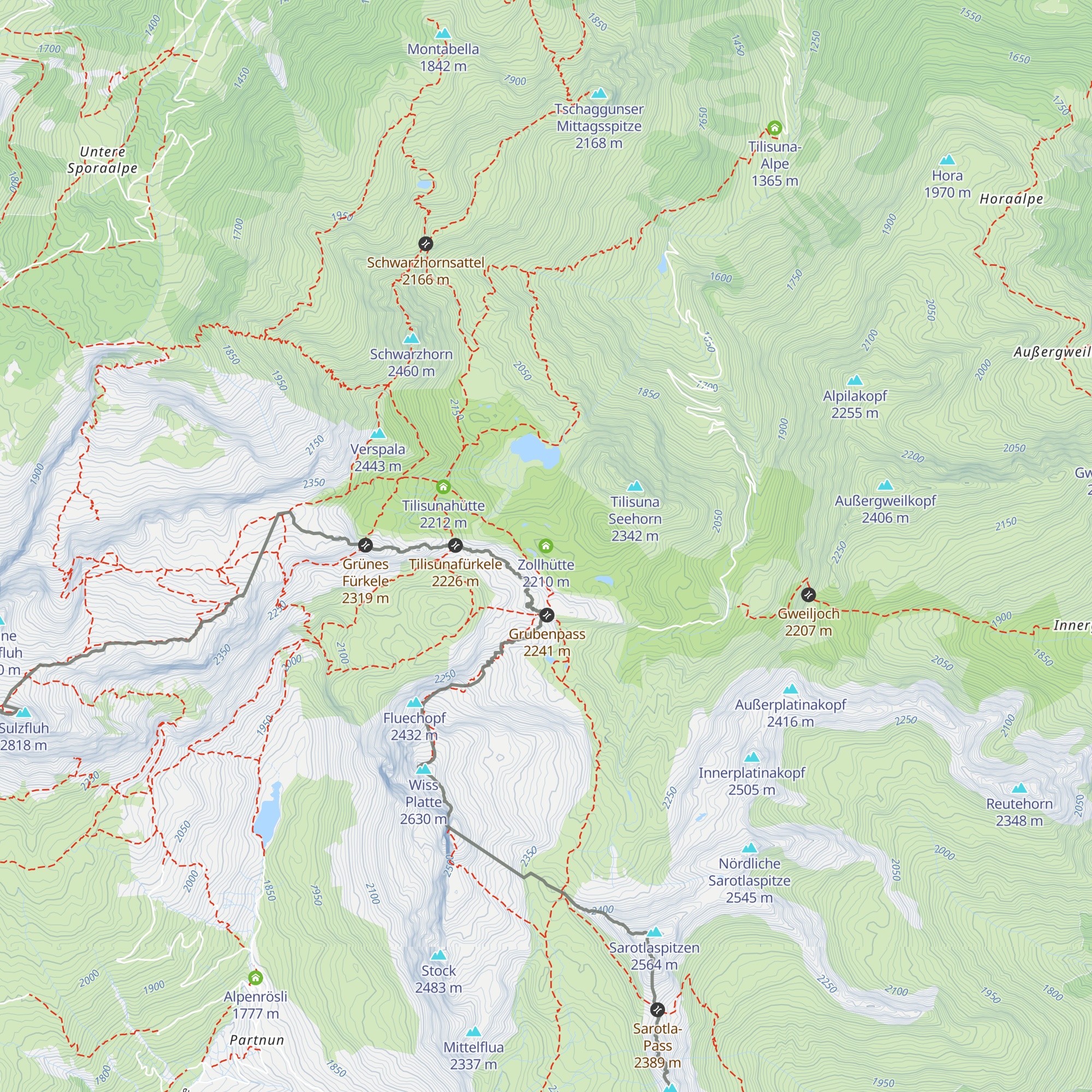 Zollhütte map