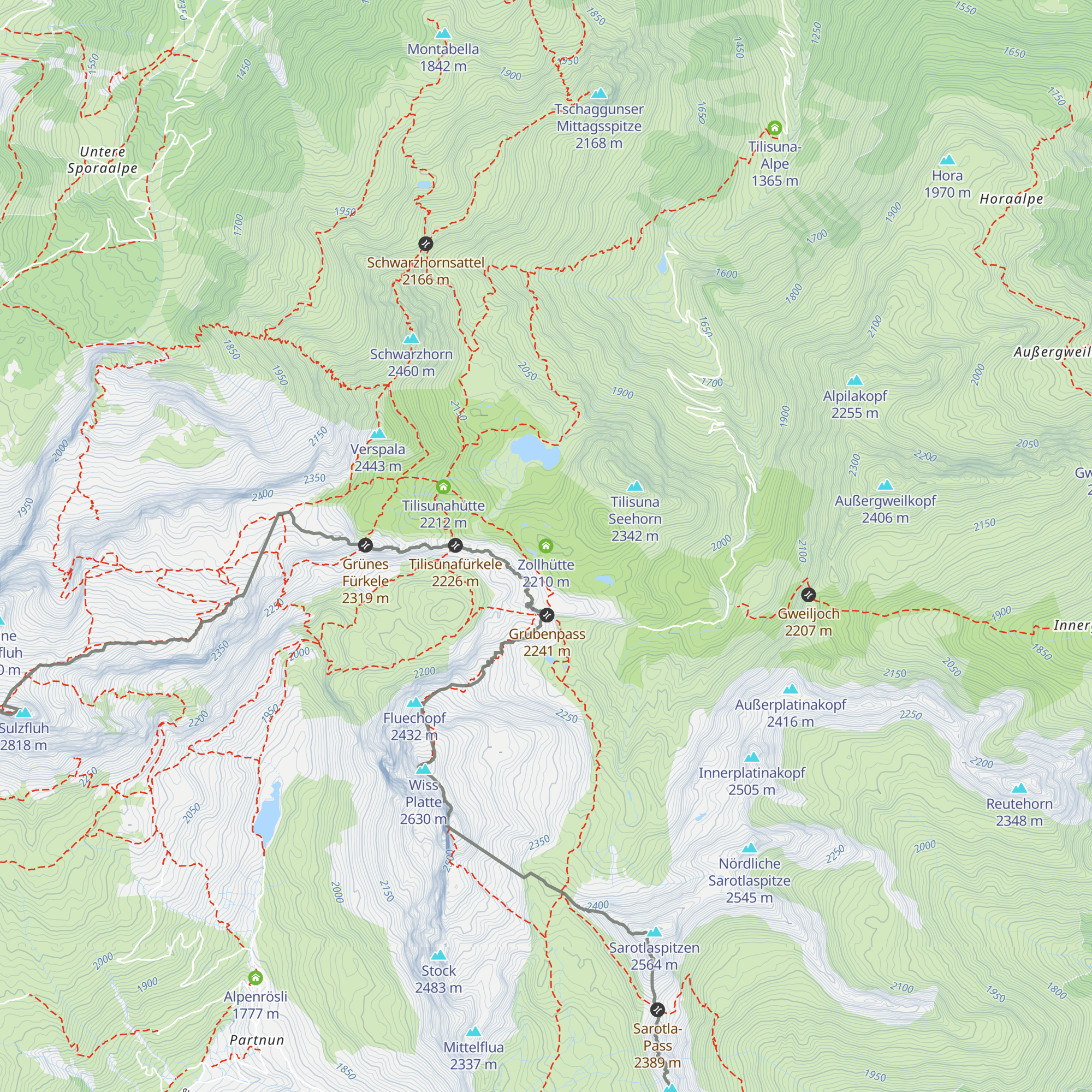 Zollhütte map