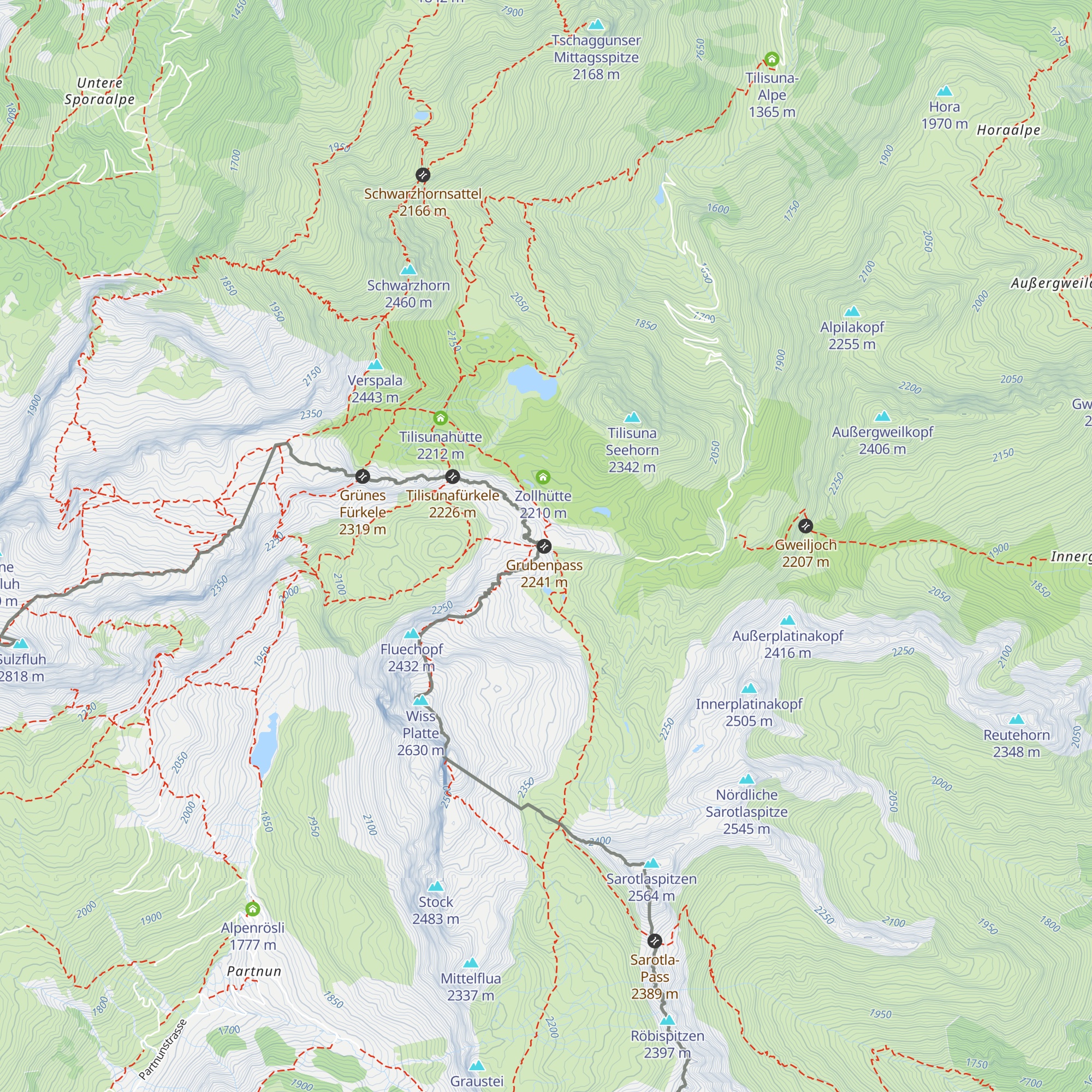 Zollhütte map