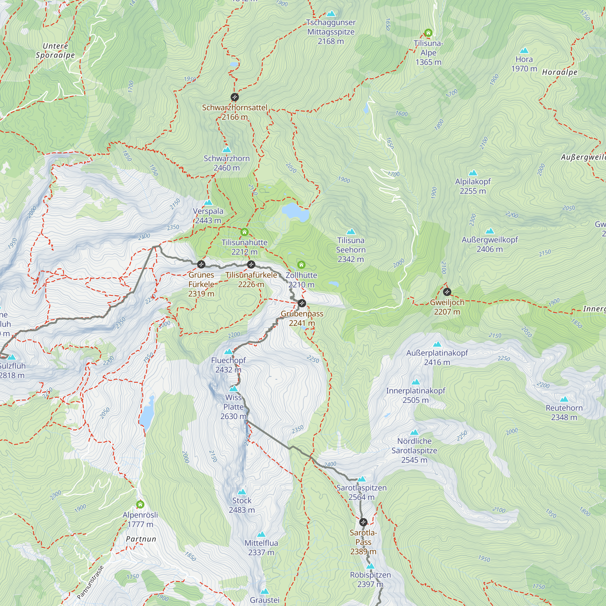 Zollhütte map