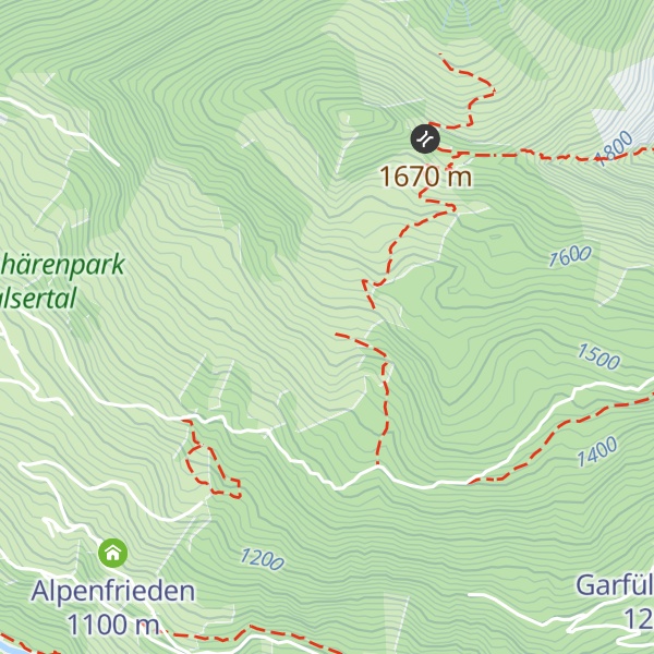 Map of Stafelfederalpe