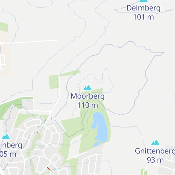 Map of Moorberg
