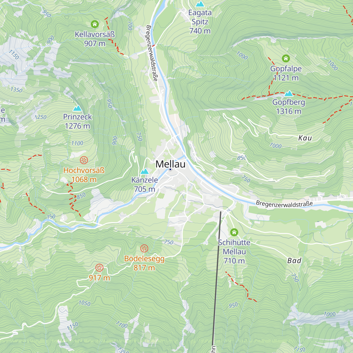 Tourismusbüro map
