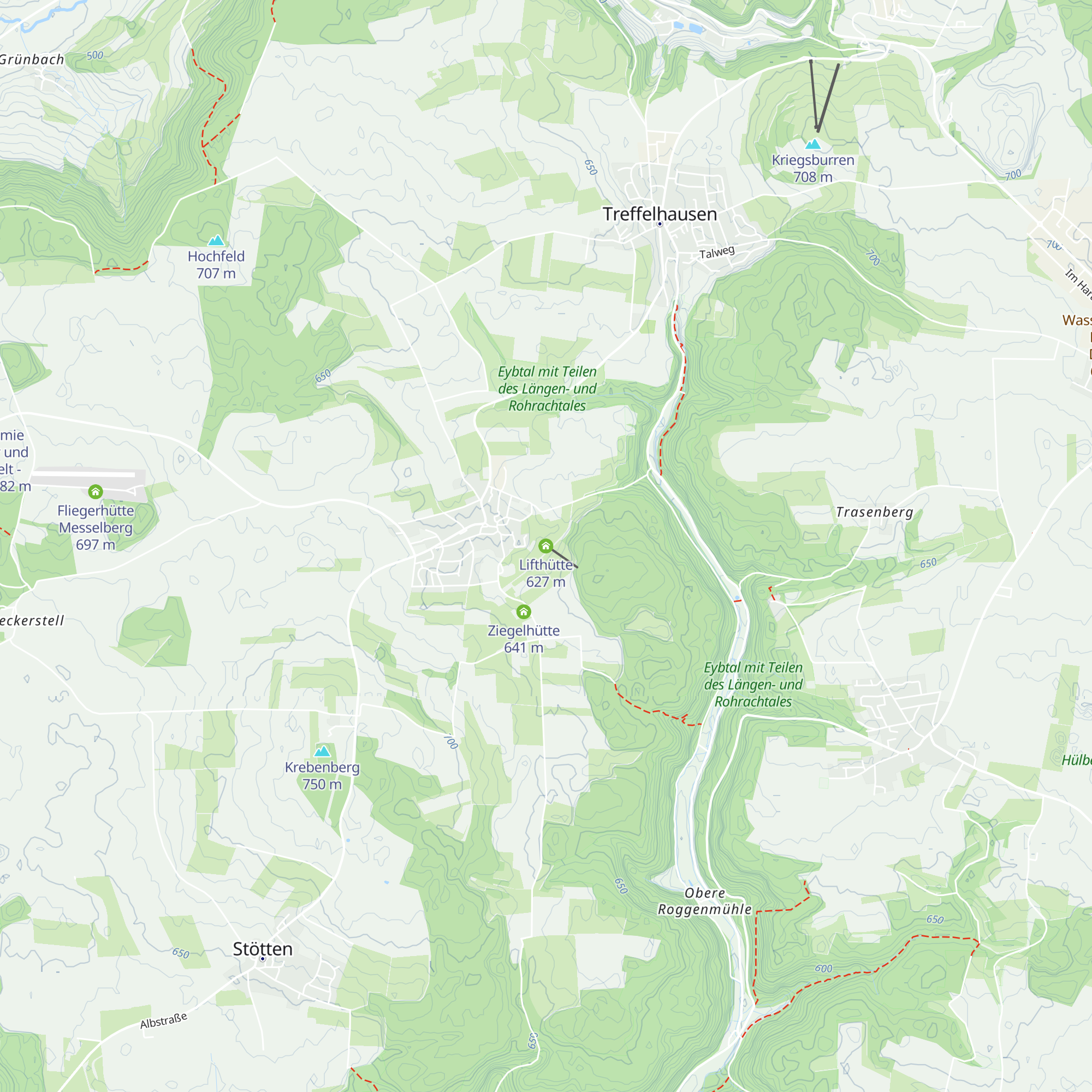 Lifthütte map