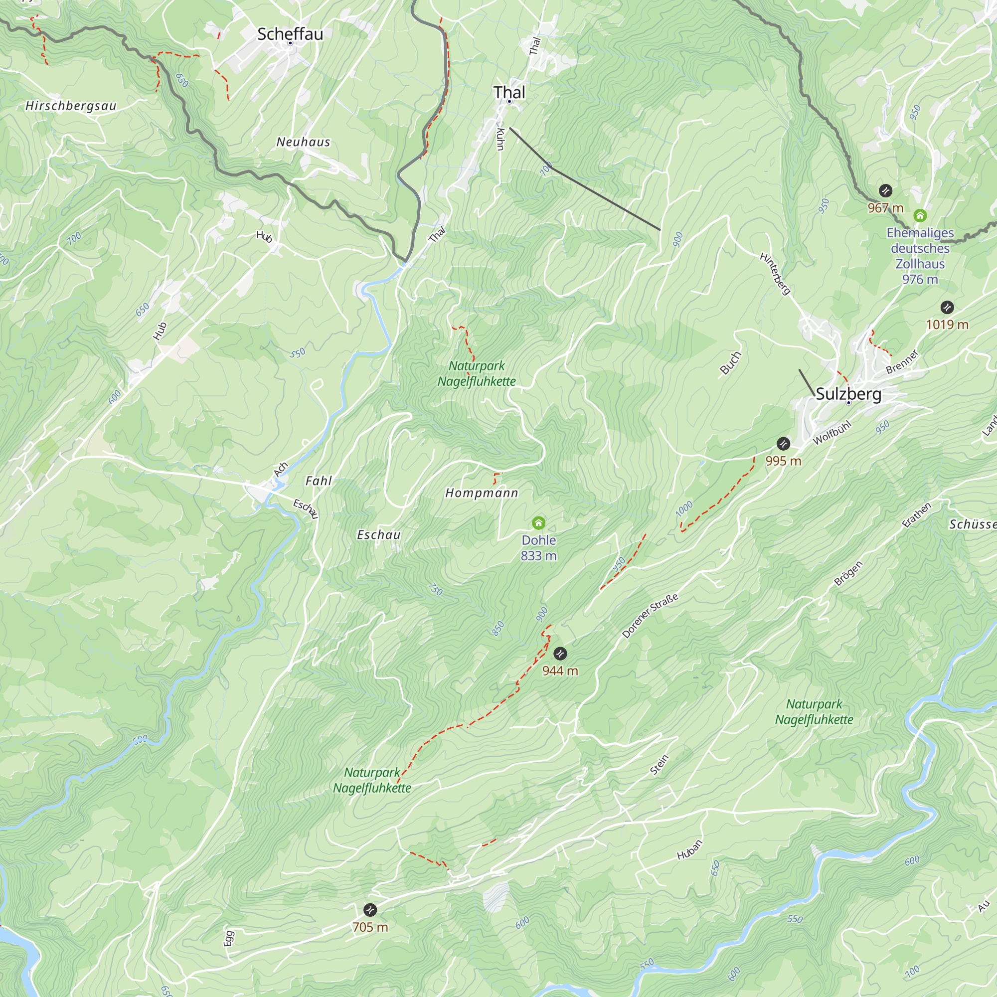 Kapelle Hompmann map