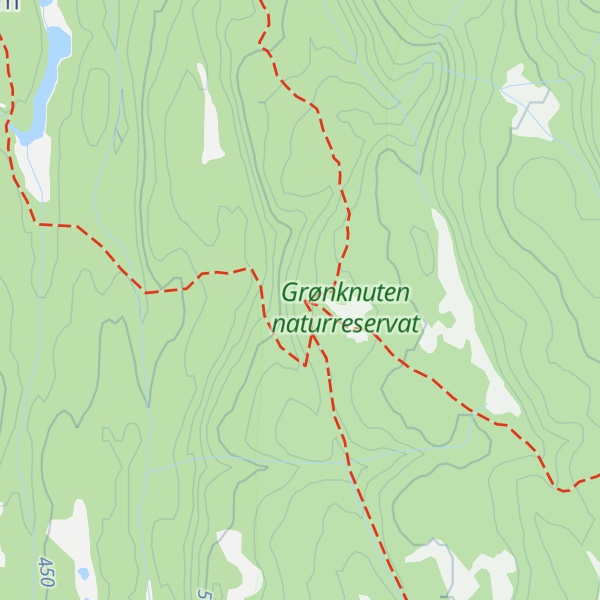 Map of Grønknutkoia