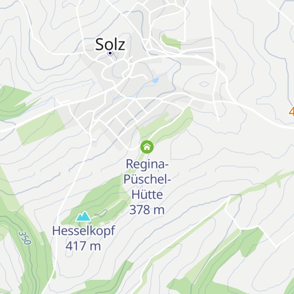 Map of Regina-Püschel-Hütte