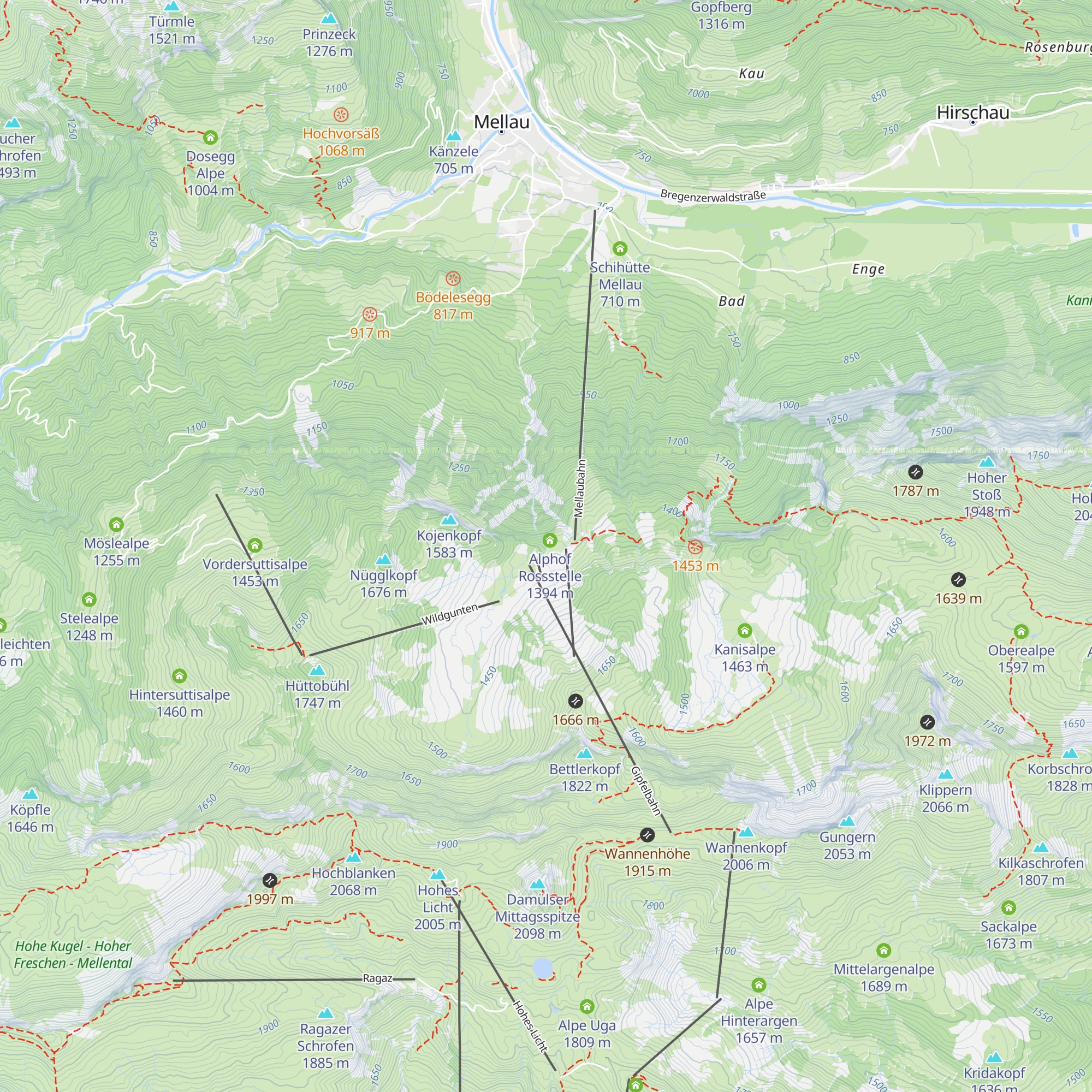 Kapelle Fam. Simma map