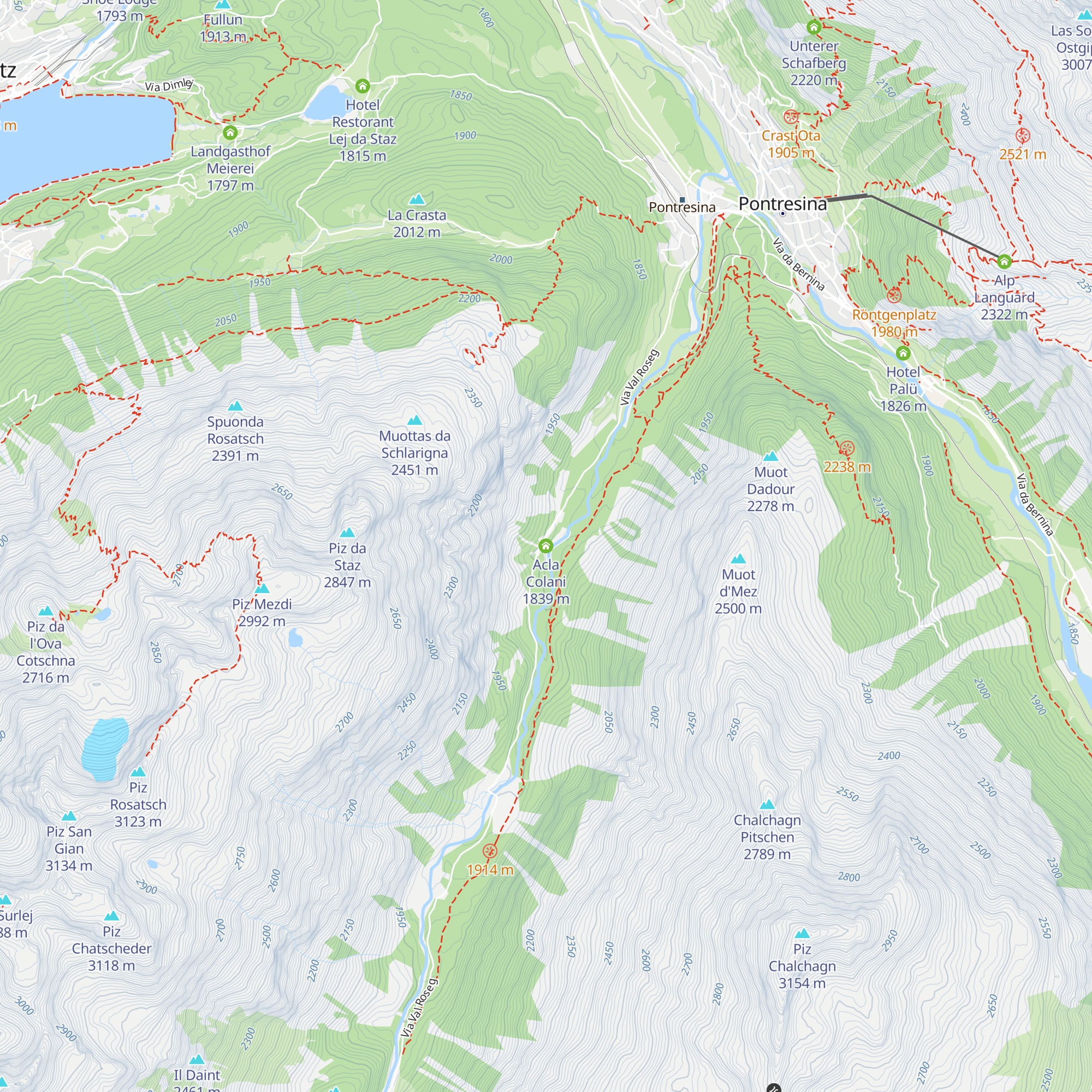 Acla Colani map