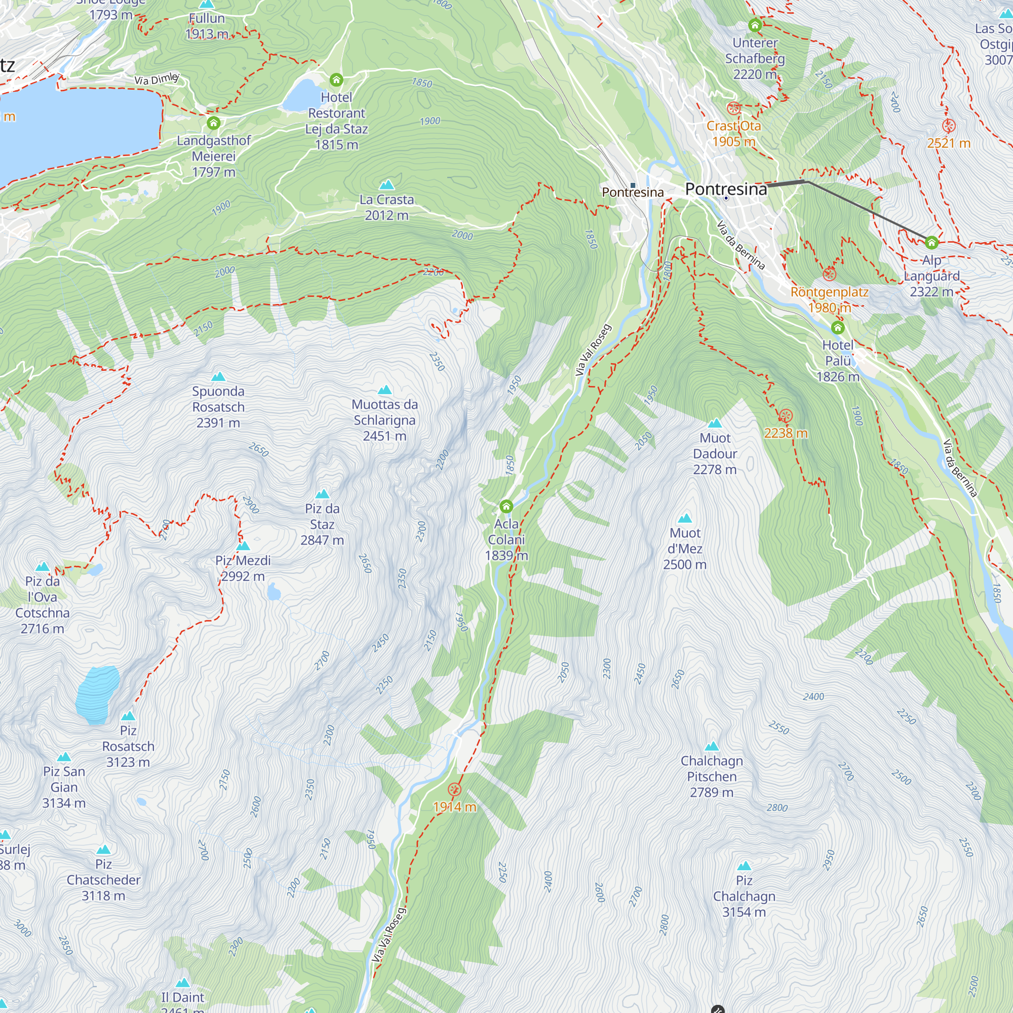 Acla Colani map