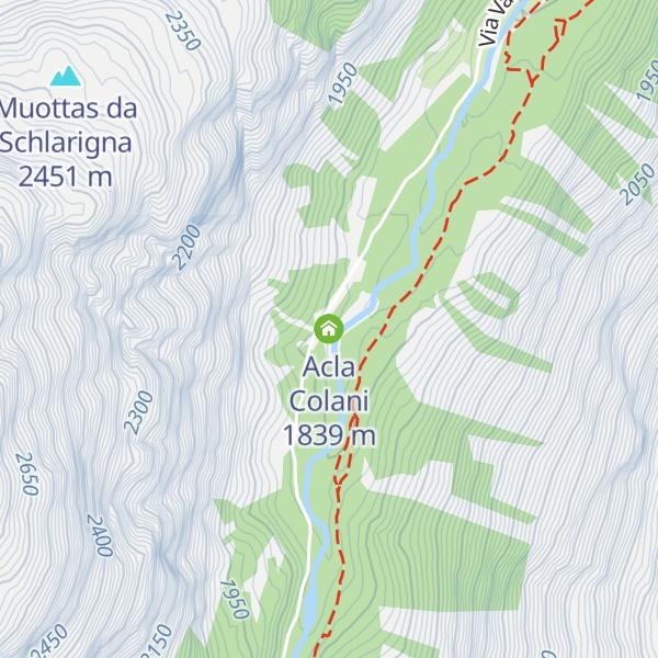 Map of Acla Colani