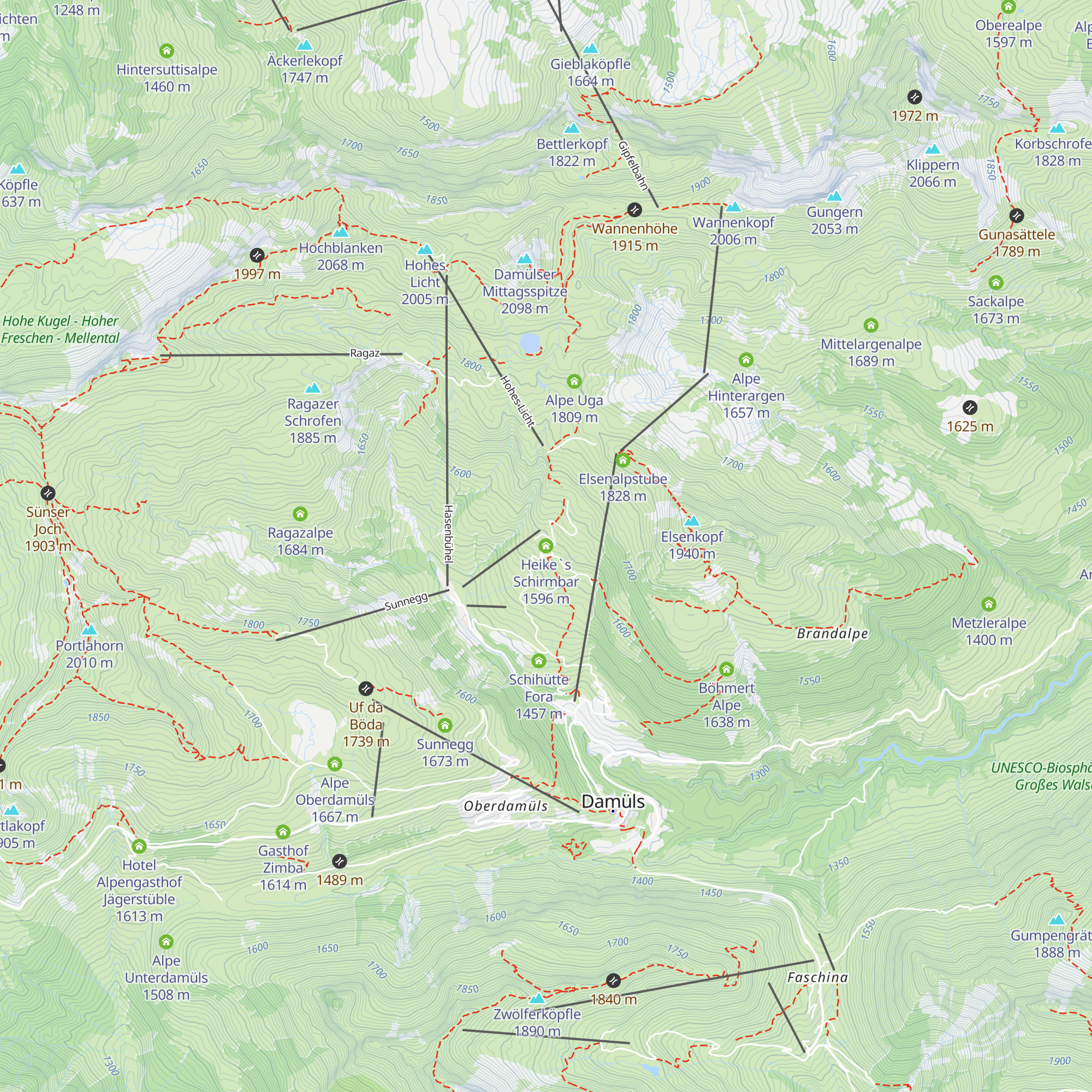 Heike`s Schirmbar map