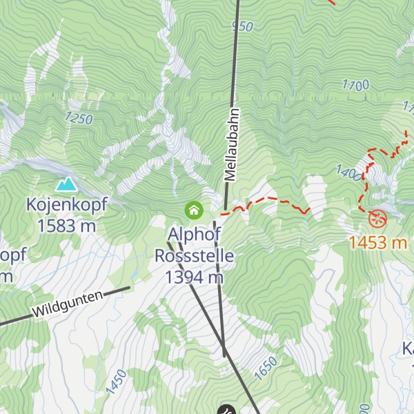 Map of Bergrestaurant Simma