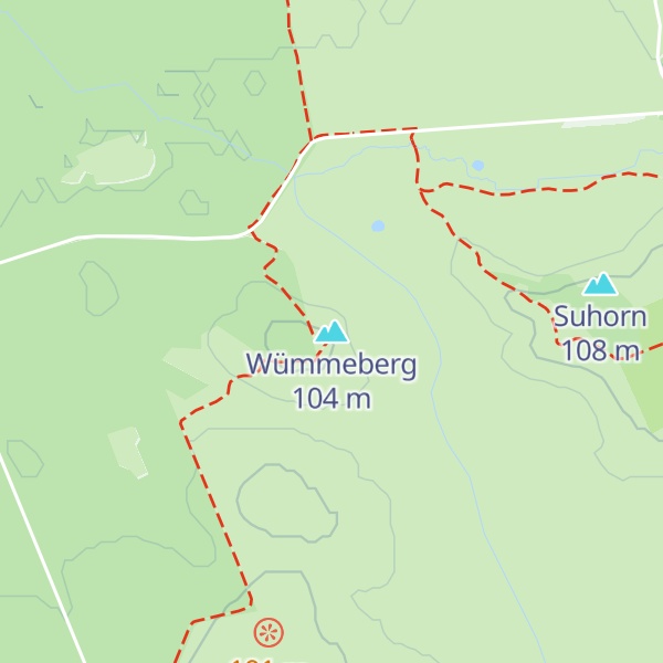 Map of Wümmeberg