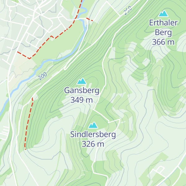 Map of Weinbergshütte Vinica