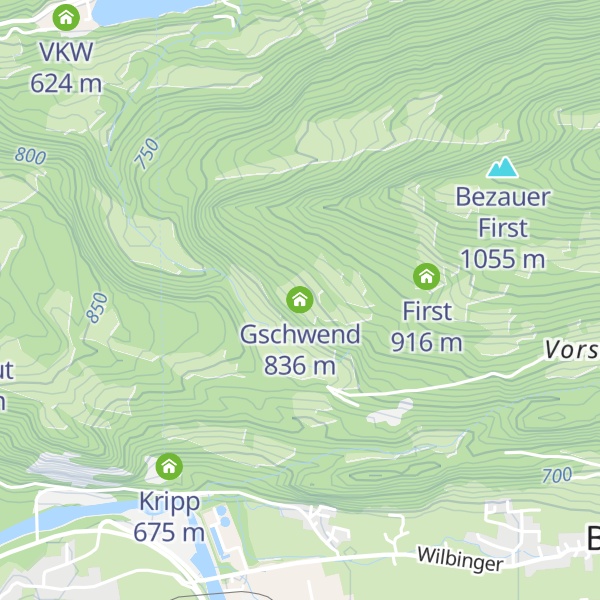 Map of Gschwend