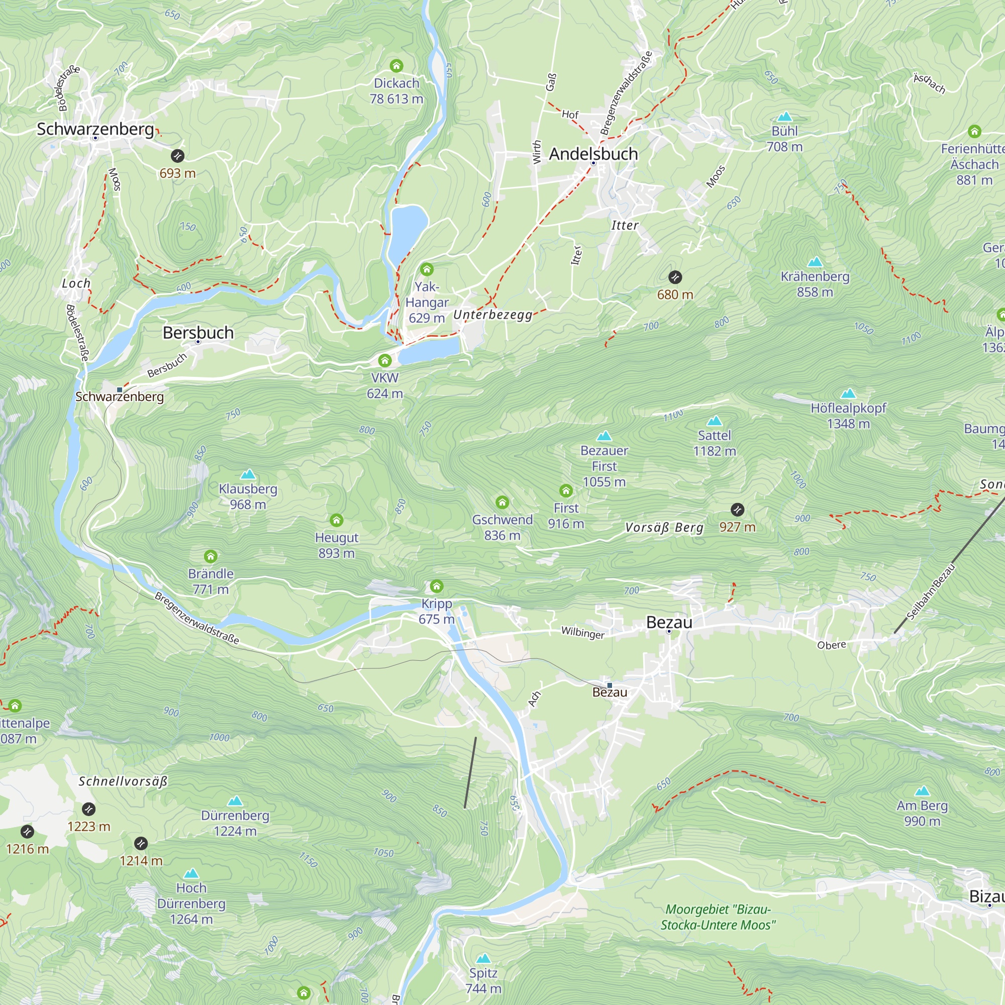 Gschwend map