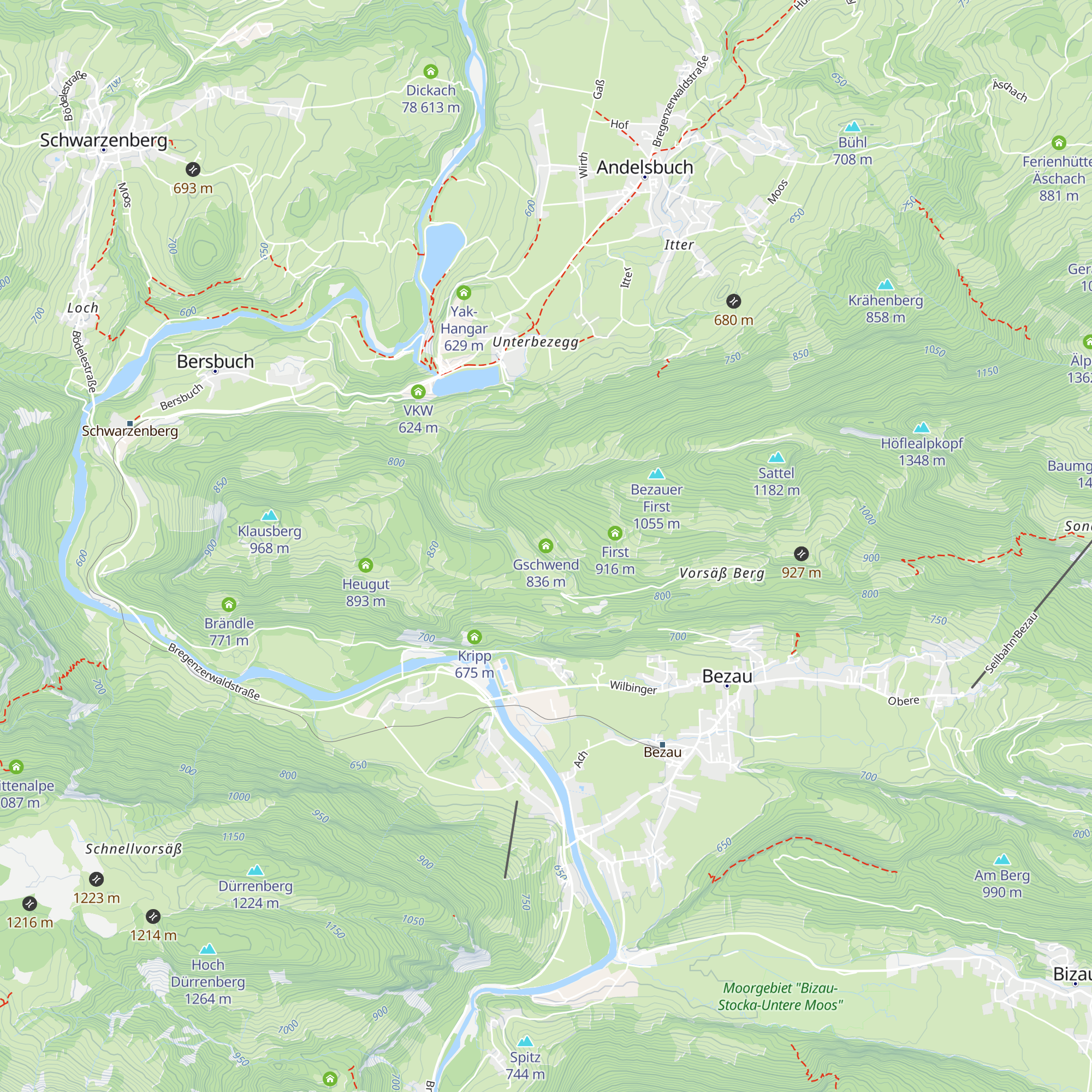 Gschwend map