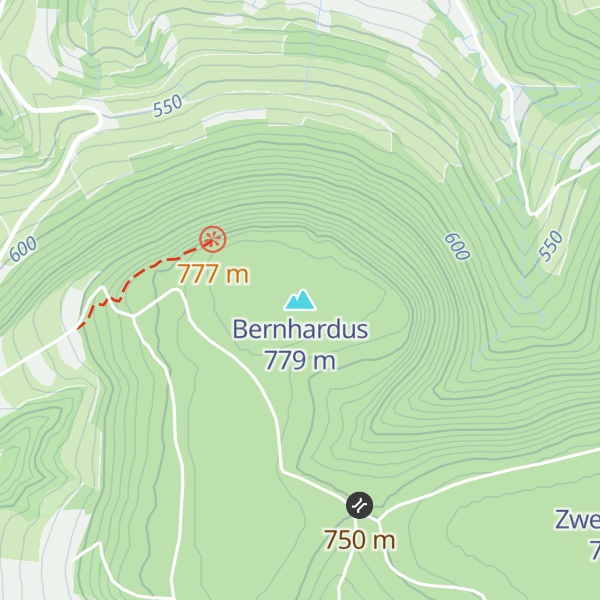 Map of Bernhardus