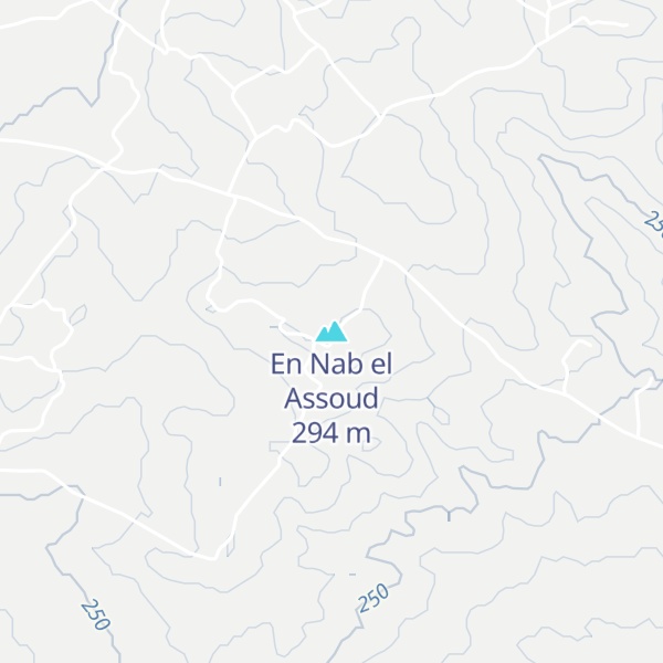 Map of En Nab el Assoud