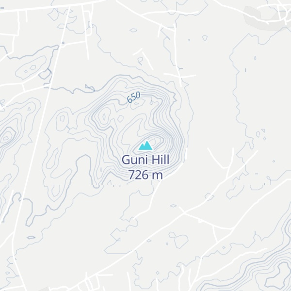 Map of Guni Hill