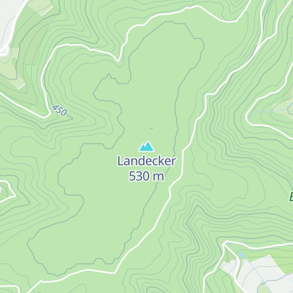 Map of Landecker