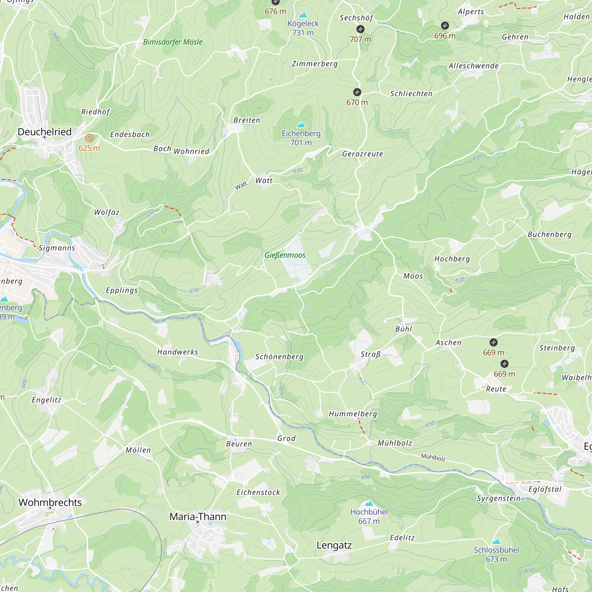 Ziegelhütte map