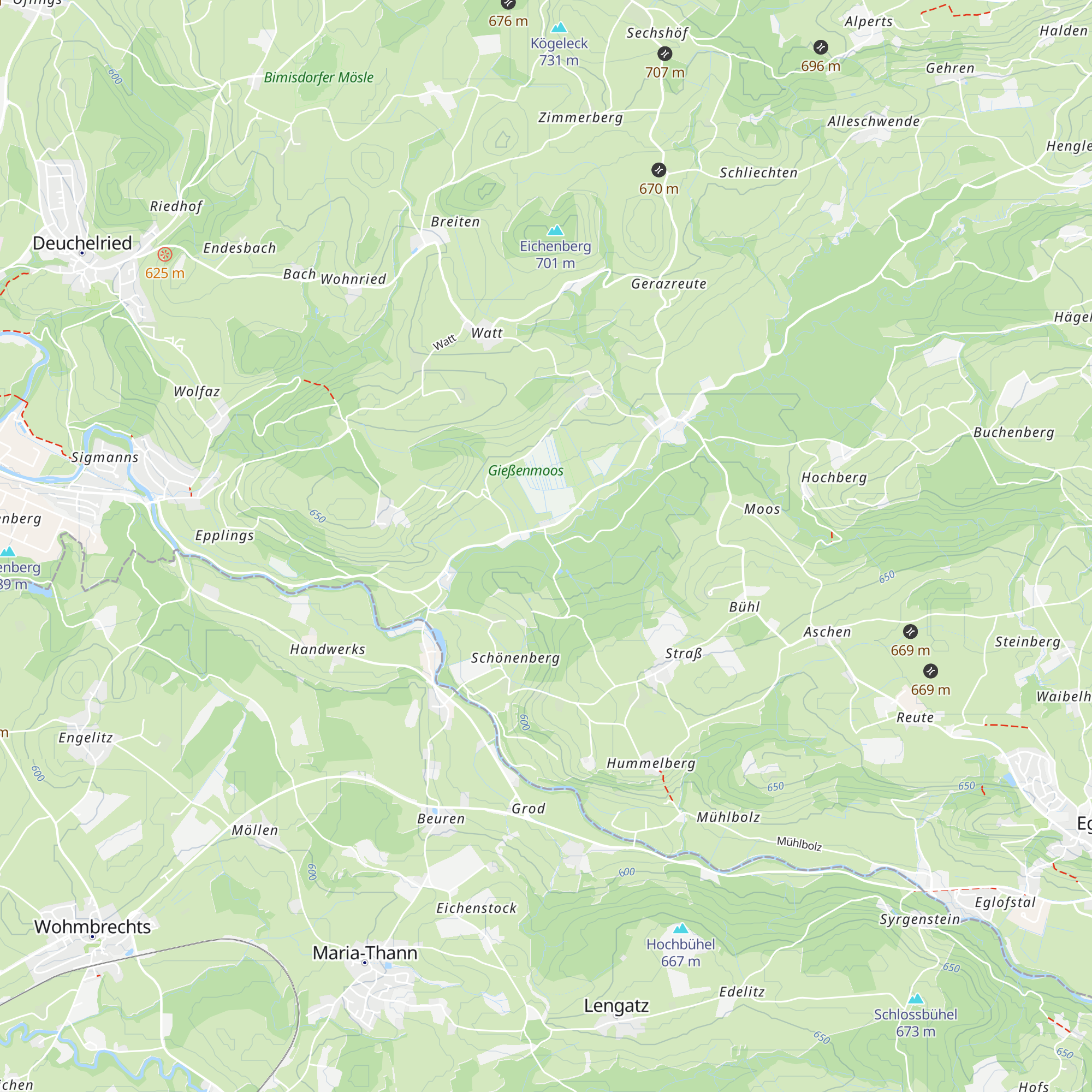 Ziegelhütte map