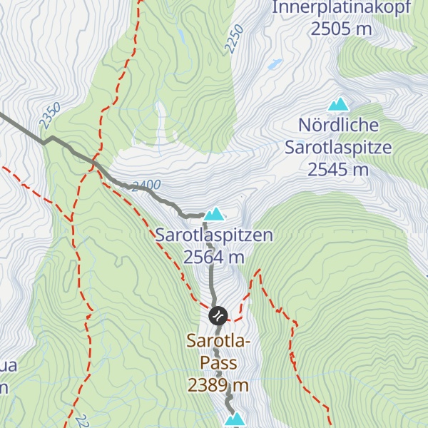 Map of Sarotlaspitzen