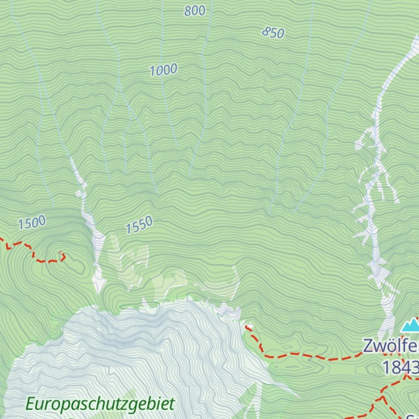 Map of Jagdhütte Garnila