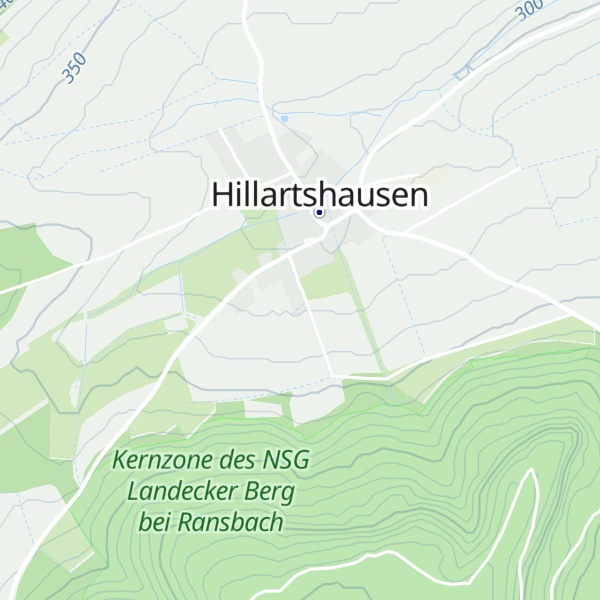 Map of Hütte zum Landecker