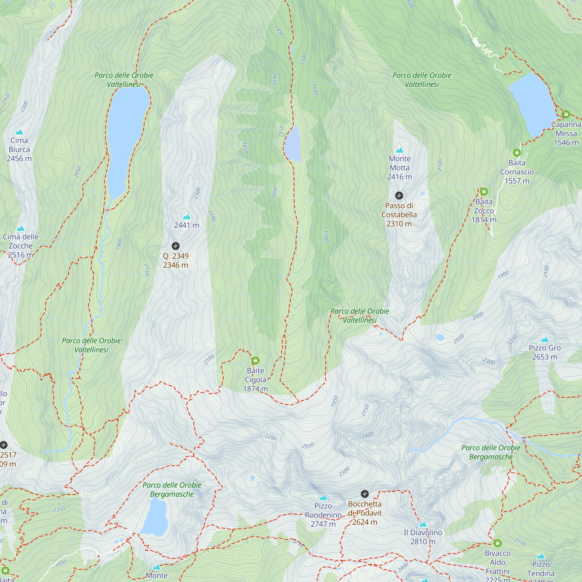 Baite Dossello map