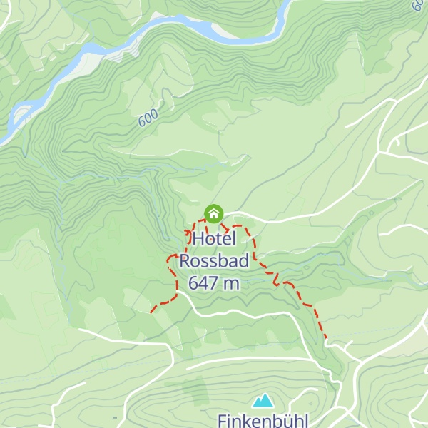 Map of Hotel Rossbad