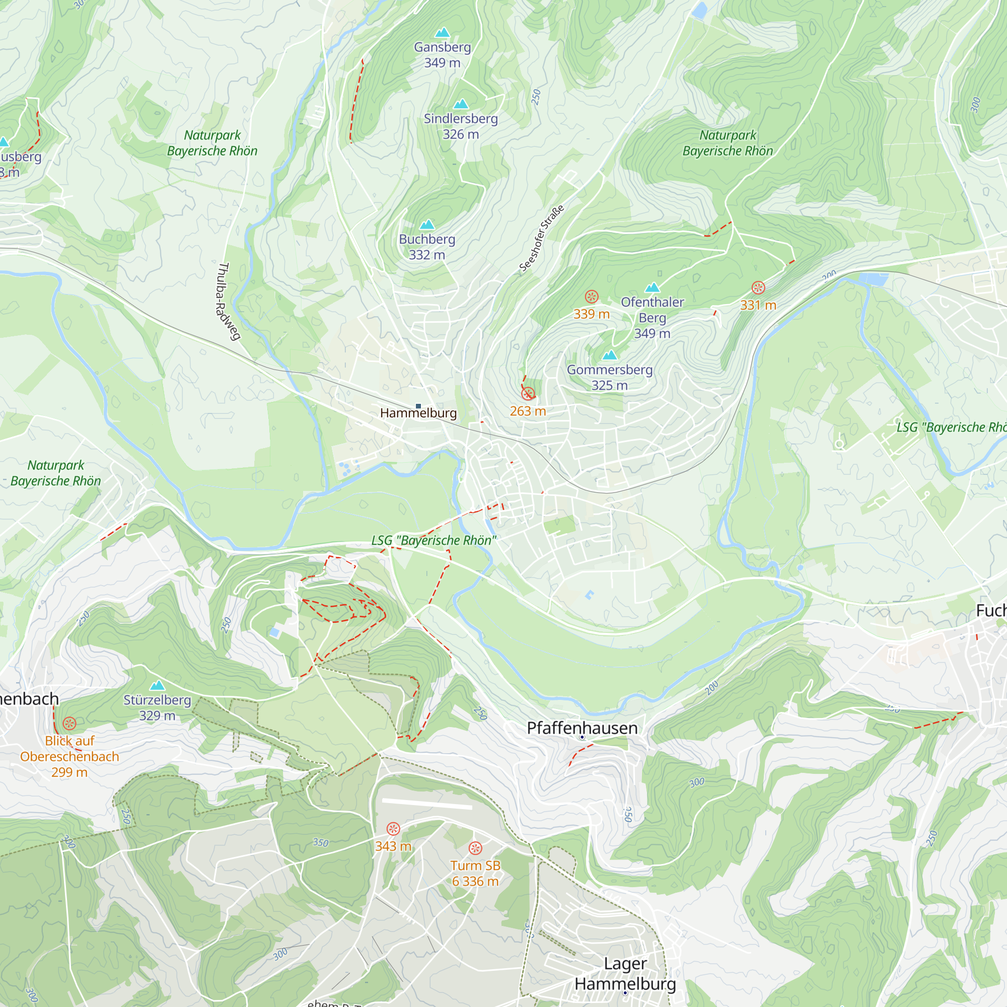 Tourist-Information map