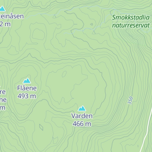 Map of Fremre Lysene