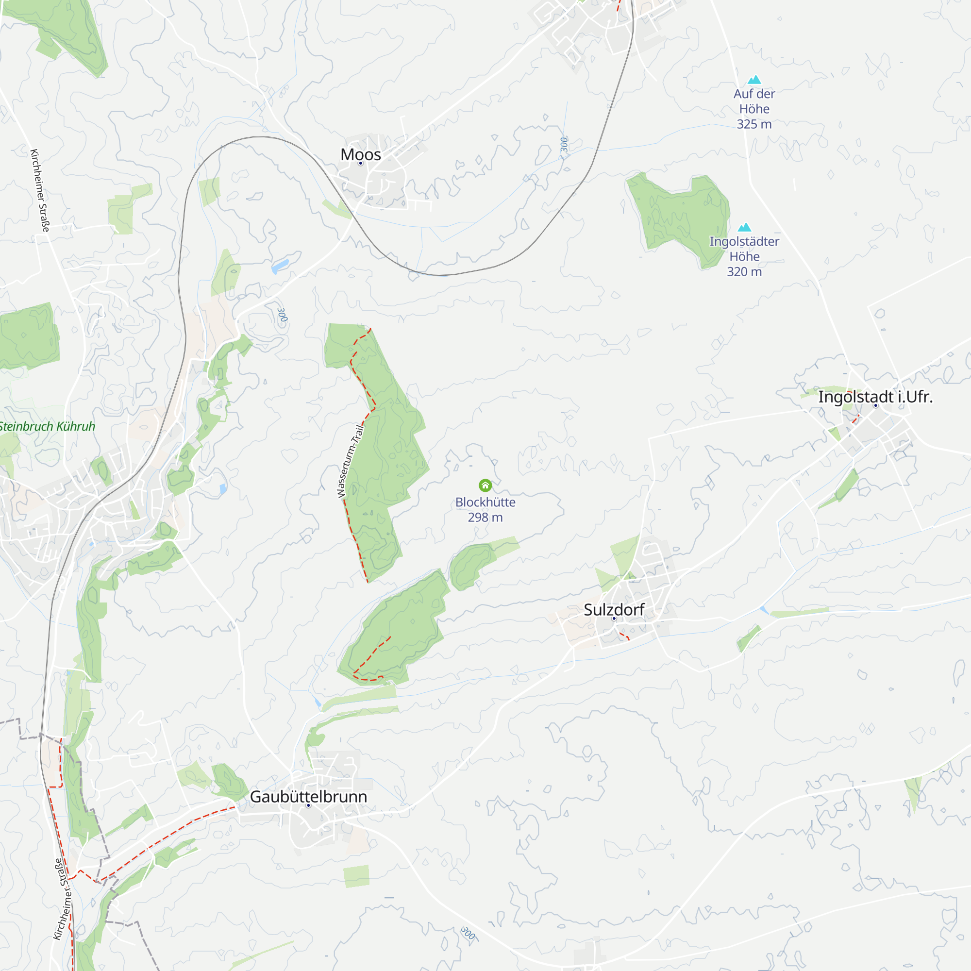 Blockhütte map