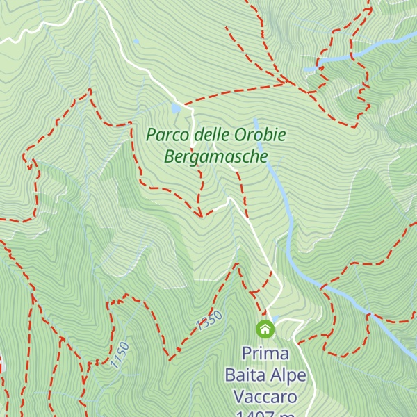 Map of Rifugio Vaccaro