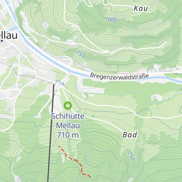 Map of Clubheim FC Mellau