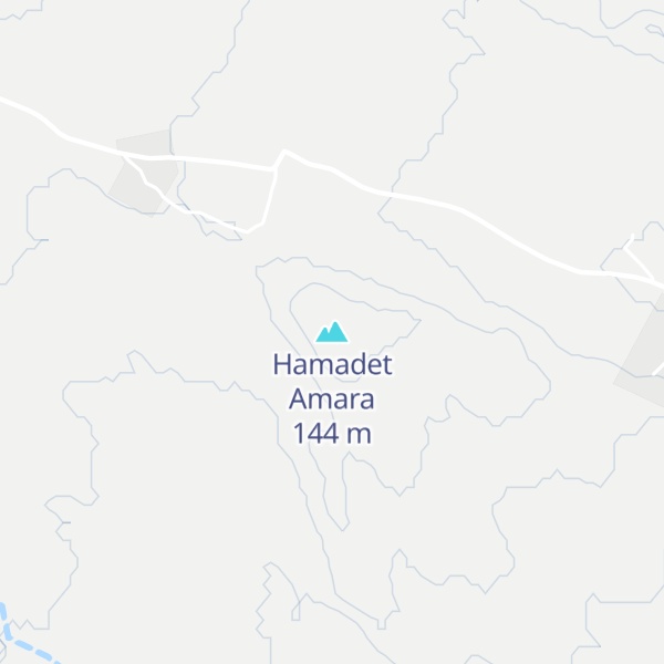 Map of Hamadet Amara