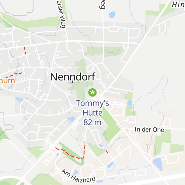 Map of Tommy's Hütte