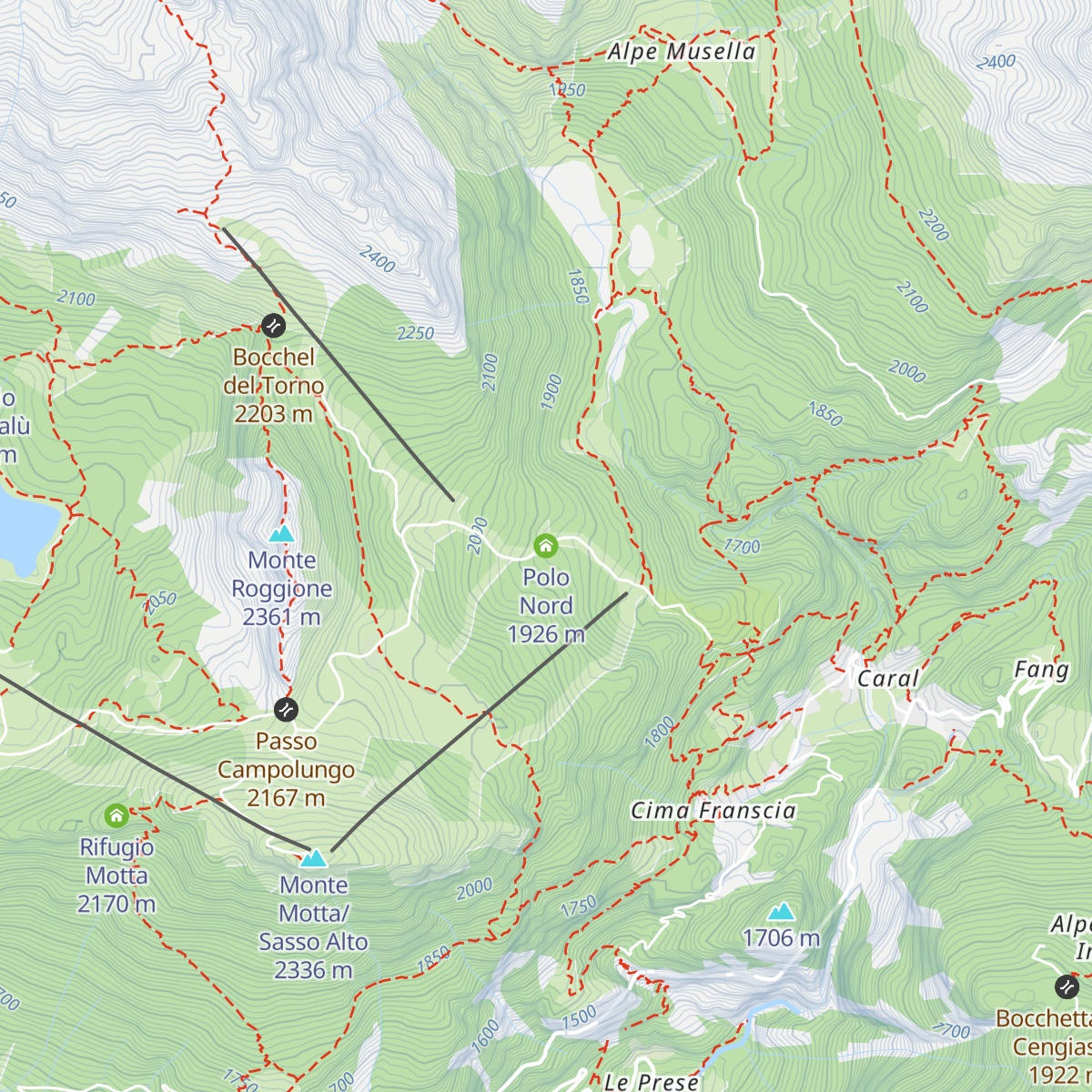 Polo Nord map