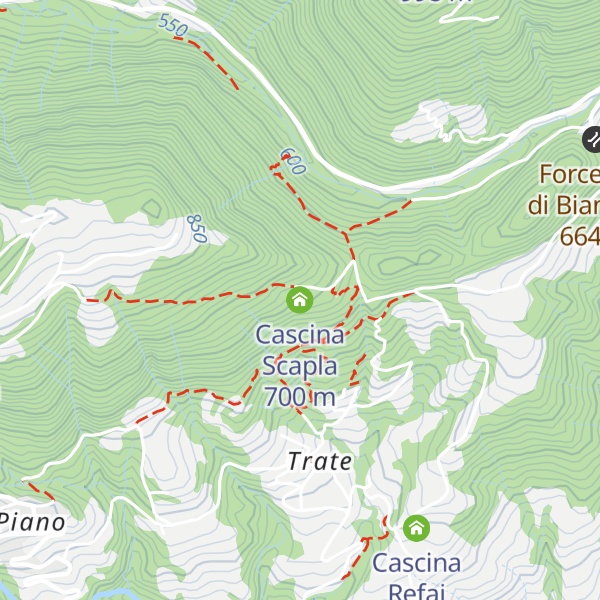 Map of Cascina Scapla