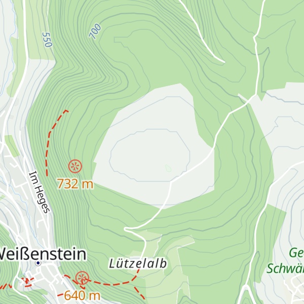 Map of Lützelalb