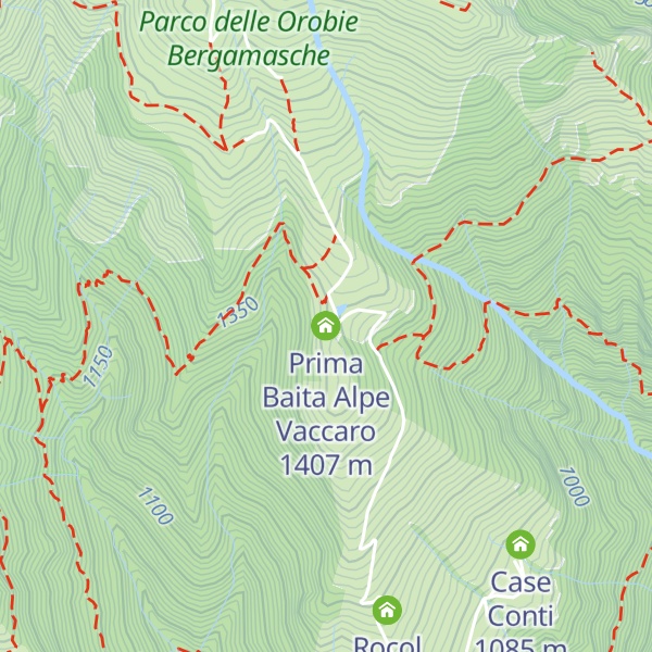 Map of Prima Baita Alpe Vaccaro
