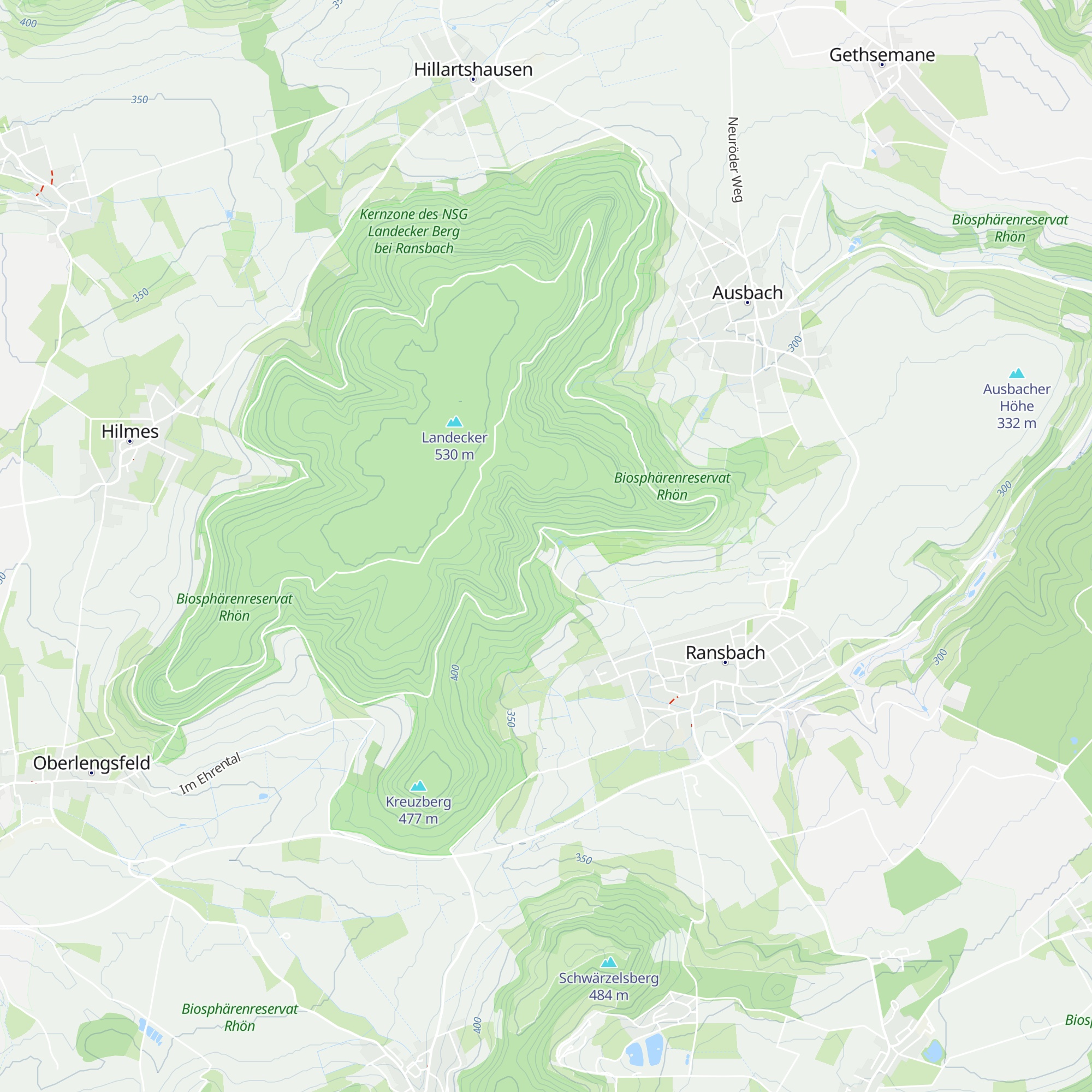 Ransbacher Hütte map
