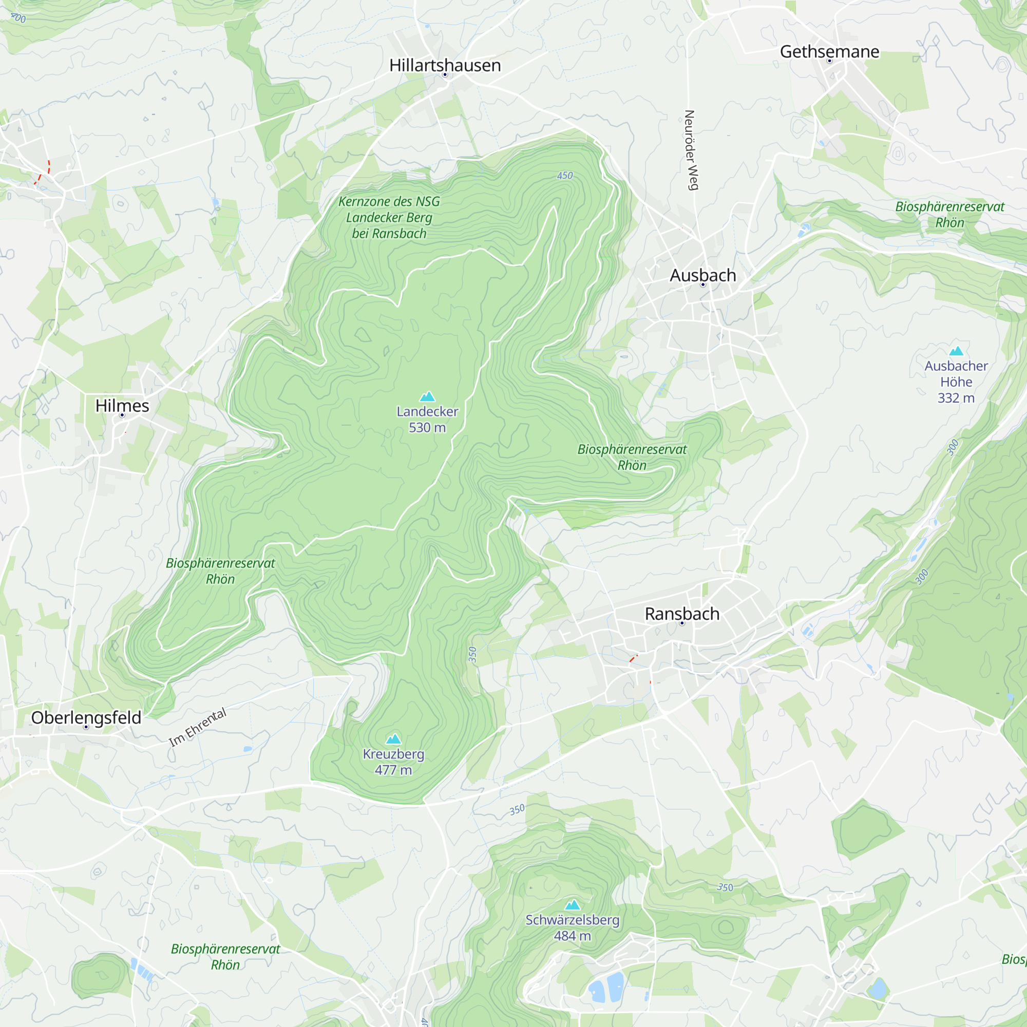 Ransbacher Hütte map