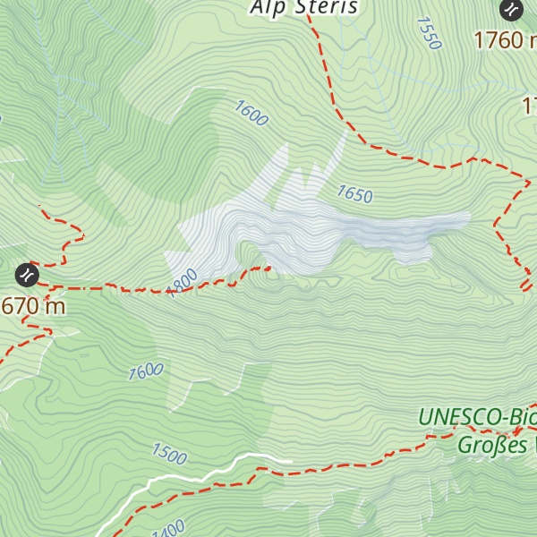 Map of Kellaspitze
